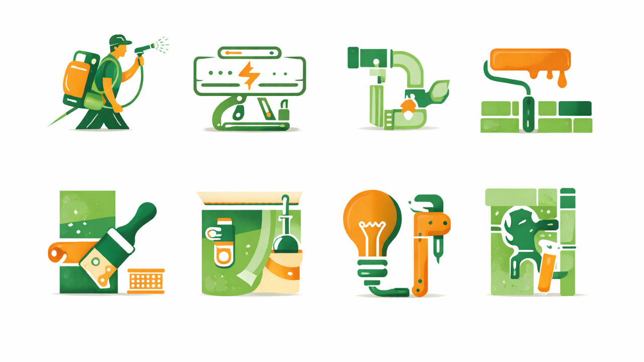 Professional facility management team maintaining modern buildings in the UAE